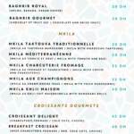 Menu Mozaikart Coffee N’Brunch Marrakech March 2024 352316-959400